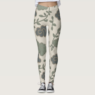 Legging Harmonia Nuvem-Vinha - Motivo Batik Bali