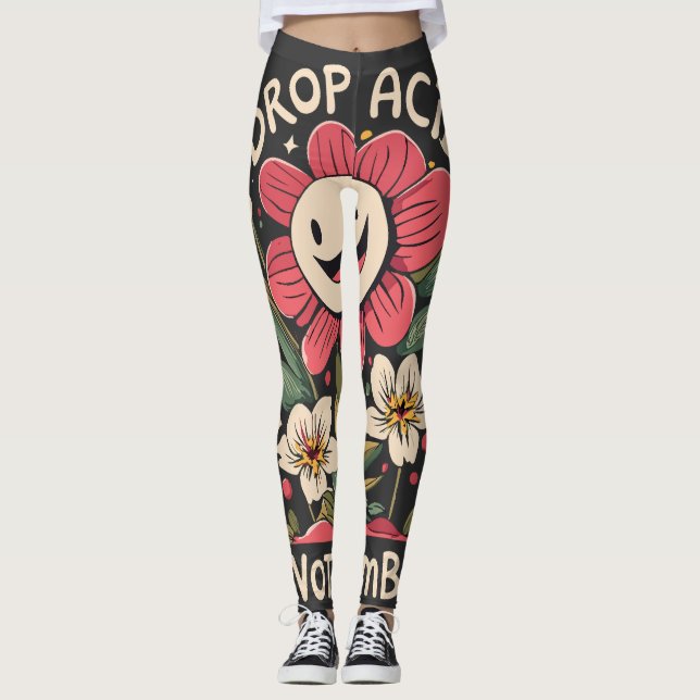 Legging Harmonia Psicodélica: Amor além das fronteiras (Frente)