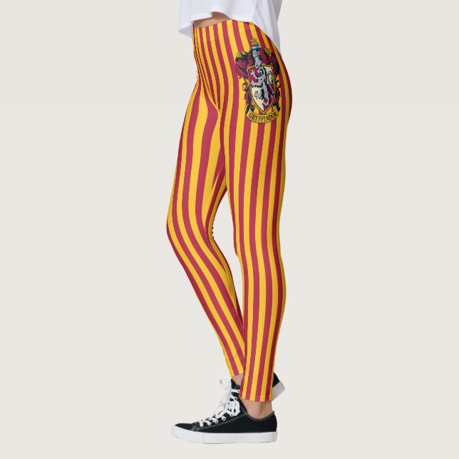 Legging Harry Potter | Gryffindor Crest Dourado e Vermelho (Esquerda)