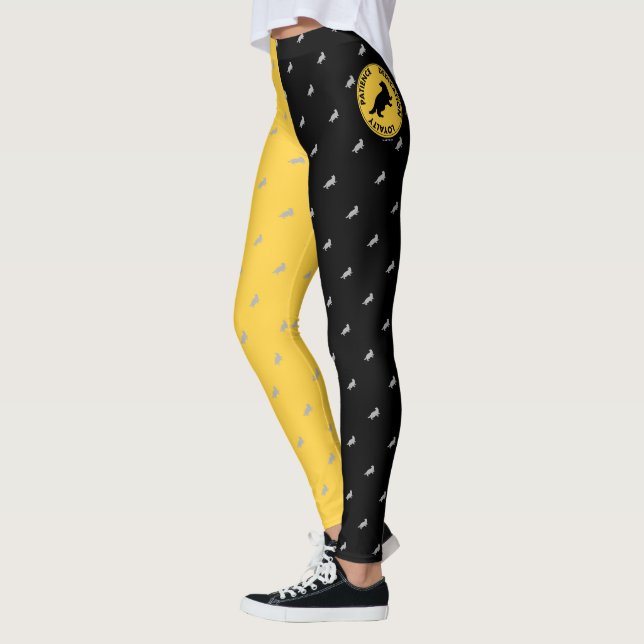 Legging Harry Potter | HUFFLUFF™ Traços para uso doméstico (Esquerda)