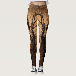 Legging “Hathoria” – Um Retrato de Mulher na Natureza