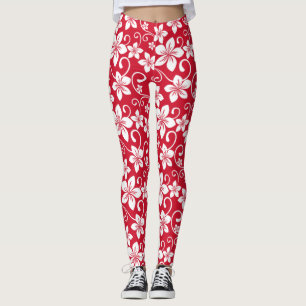 LEGGING HAWAII AZUL (VERMELHO)