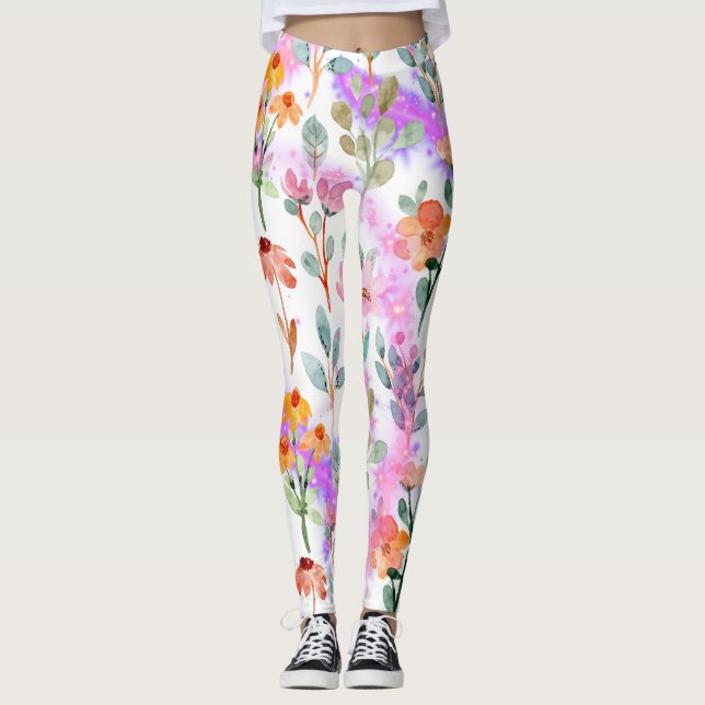 Legging Her Four Seasons – Spring Pattern (Frente)