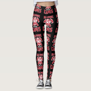 Legging Heróis Reais Não Vestem Capes Firefighter
