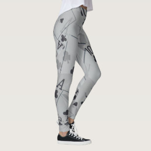 Legging Hetero Clube Flush, Senhoras Cartões de Cartões
