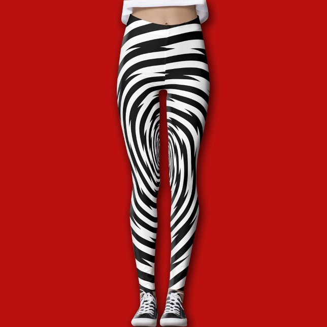 Legging Hipnotize o Abstrato dos seus colegas executores (Get ready to turn heads with these eye-catching women's leggings.)