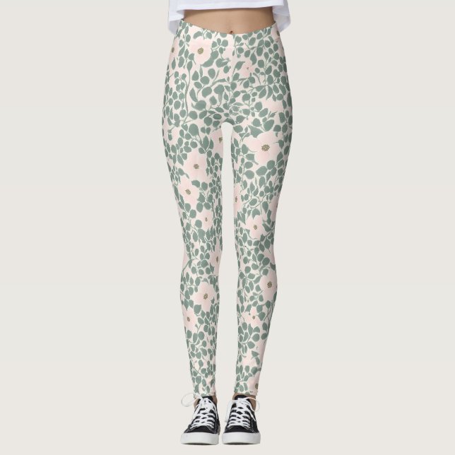 Legging Hippie Boho Floral (Frente)