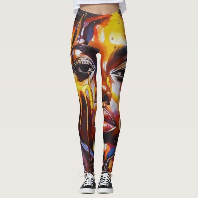 Legging história negra (Frente)