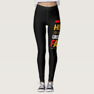 Legging História Negra Herança De Uma Fé Inabalável