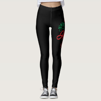 Legging Ho Ho Ho Papais noeis Veículo Sonolento