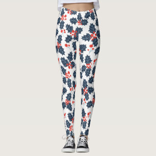 Legging Holly berry em branco