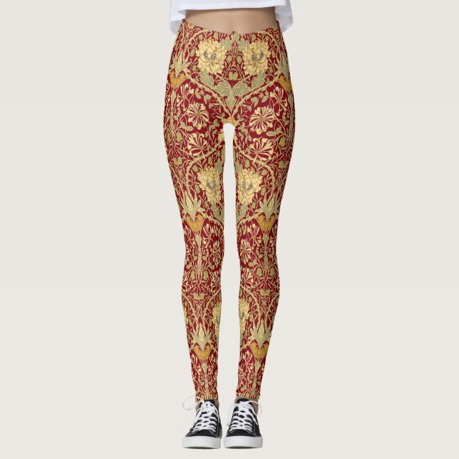Legging Honeysuckle William Morris (Frente)