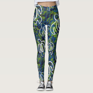 Legging Honu azul