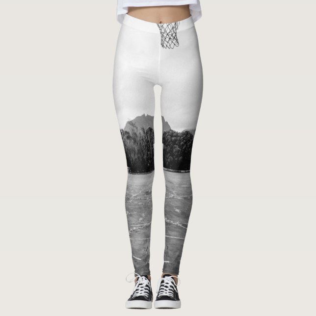 Legging Hoop de basquetebol (Frente)