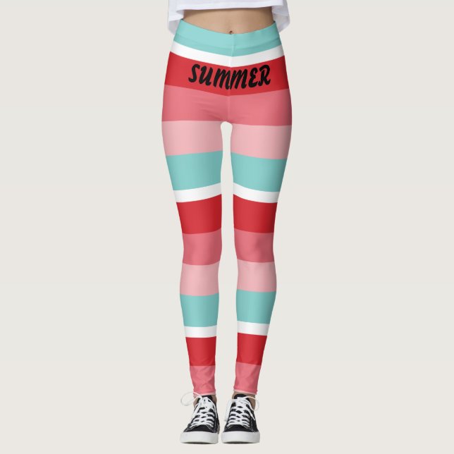 Legging Horizontal Brilhante (Frente)