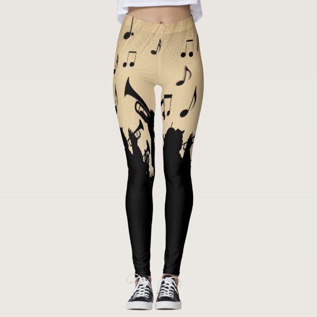 Legging Horn Section Music Design Rustic (Frente)