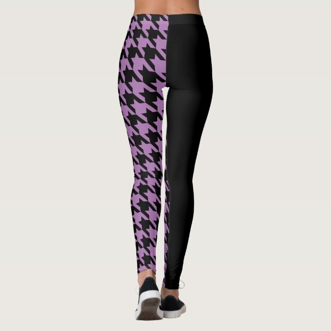 Legging Houndstooth / Preto (Verso)