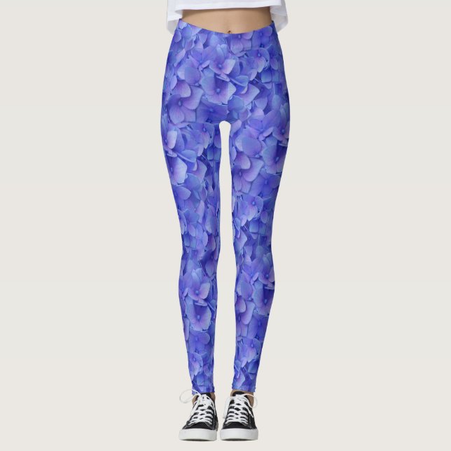 Legging Hydrangea Blue (Frente)