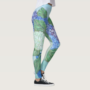 Legging Hydrangea Painting