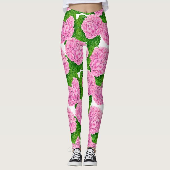 Legging Hydrangea waterolage (Frente)