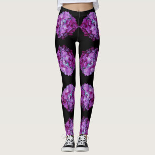 Legging Hydrangeas Magenta