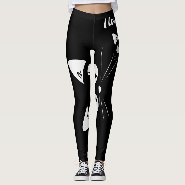 Legging "I love Cats" (Frente)