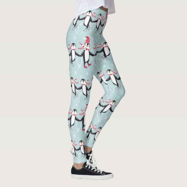 Legging Ice Skating Penguins ID547 (Direita)