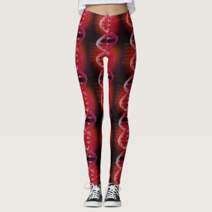 Legging ID de DNA Ciência Vermelha