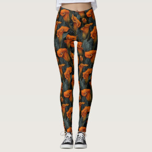 Legging Ideias de presentes charmosos de lírios Calla Oran