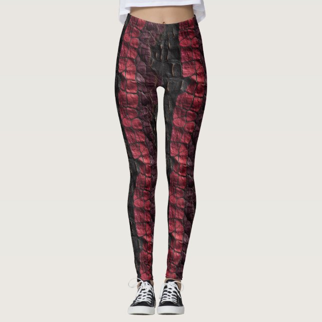 Legging Ideias de Presentes com Tema de Impressão de Anima (Frente)