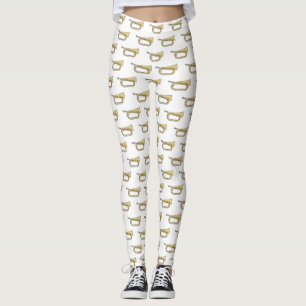 Legging Ilustração de desenho animado
