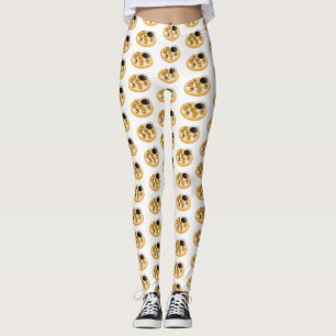 Legging Ilustração de desenho animado de camarão tailandês