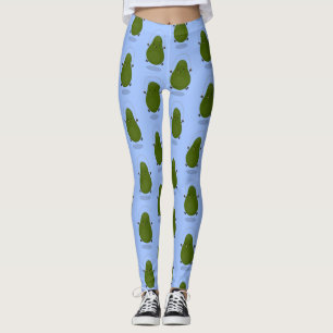Legging Ilustração de desenho animado de corda de salto de