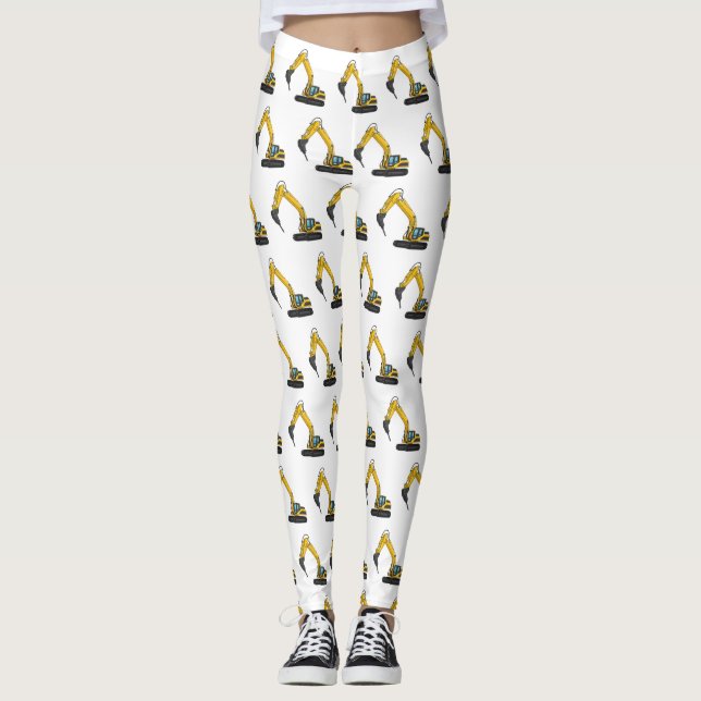 Legging Ilustração de desenho animado do Breaker (Frente)
