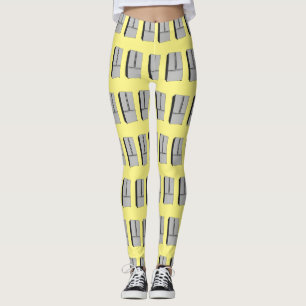Legging Ilustração de desenho animado do frigorífico franc