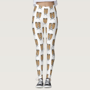Legging Ilustração de desenho animado do tambor de bongo