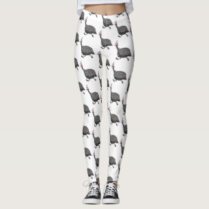 Legging Ilustração de desenho animado engraçado de ave gal