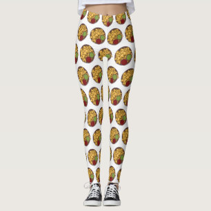 Legging Ilustração de desenho de Nachos