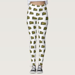 Legging Ilustração de desenho do carrinho de Mata