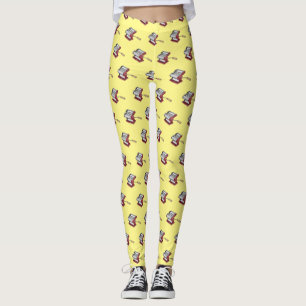 Legging Ilustração de desenho do fabricante de massas