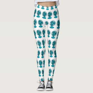 Legging Ilustração do desenho do ventilador