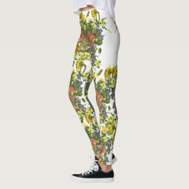 Legging Ilustrações de Flor