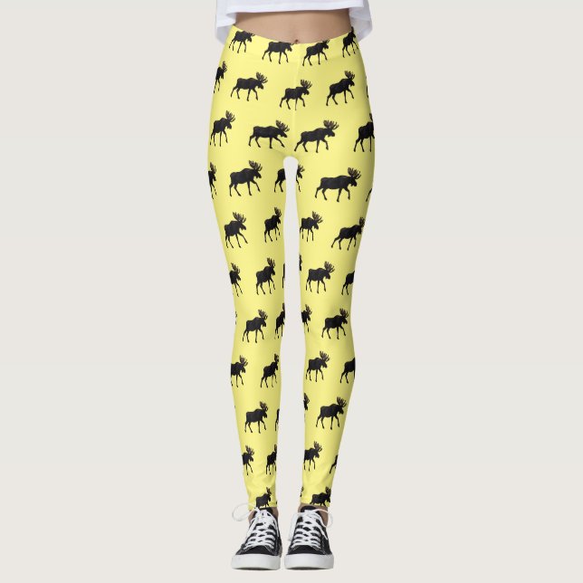 Legging Imagem de desenho animado (Frente)