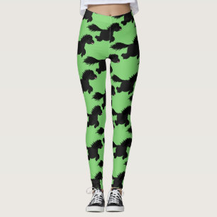 Legging Imagem de desenho animado de pônei de Shetland fe