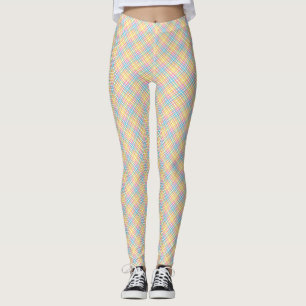Legging Imagem dividida mostra vistas frontal e traseira d