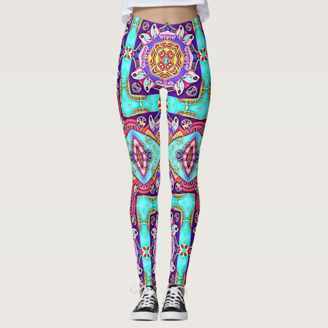 LEGGING IMAGEM IMAGENS DESIGNER COLLAGE (Frente)