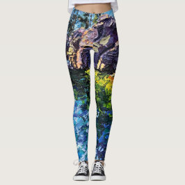 Legging Imagen de mi obra arte Marítimo