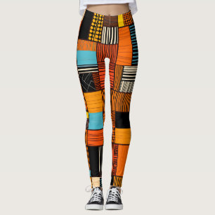 Legging Impressão africano-cuz