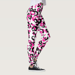 Legging Impressão animal rosa