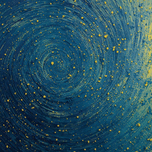 Legging Impressão Cósmico Azul e Dourado Yoga PanLeggings (Criador carregado)